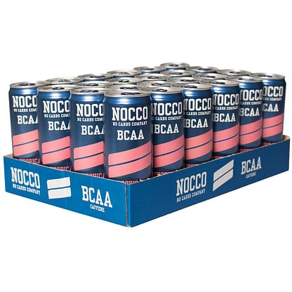 Nocco Tropical BCAA energiajuoma myyntierä 24 tlk