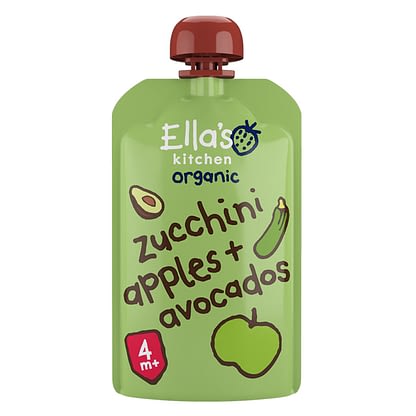 Ella's Kitchen kesäkurpitsa-omena-avokadosose luomu
