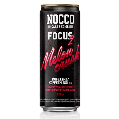 NOCCO Focus2 Melon Crush energiajuoma