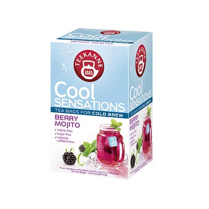 853152 Teekanne Cool Sensations Berry Mojito hedelmähauduke 18x2,5 g lowres