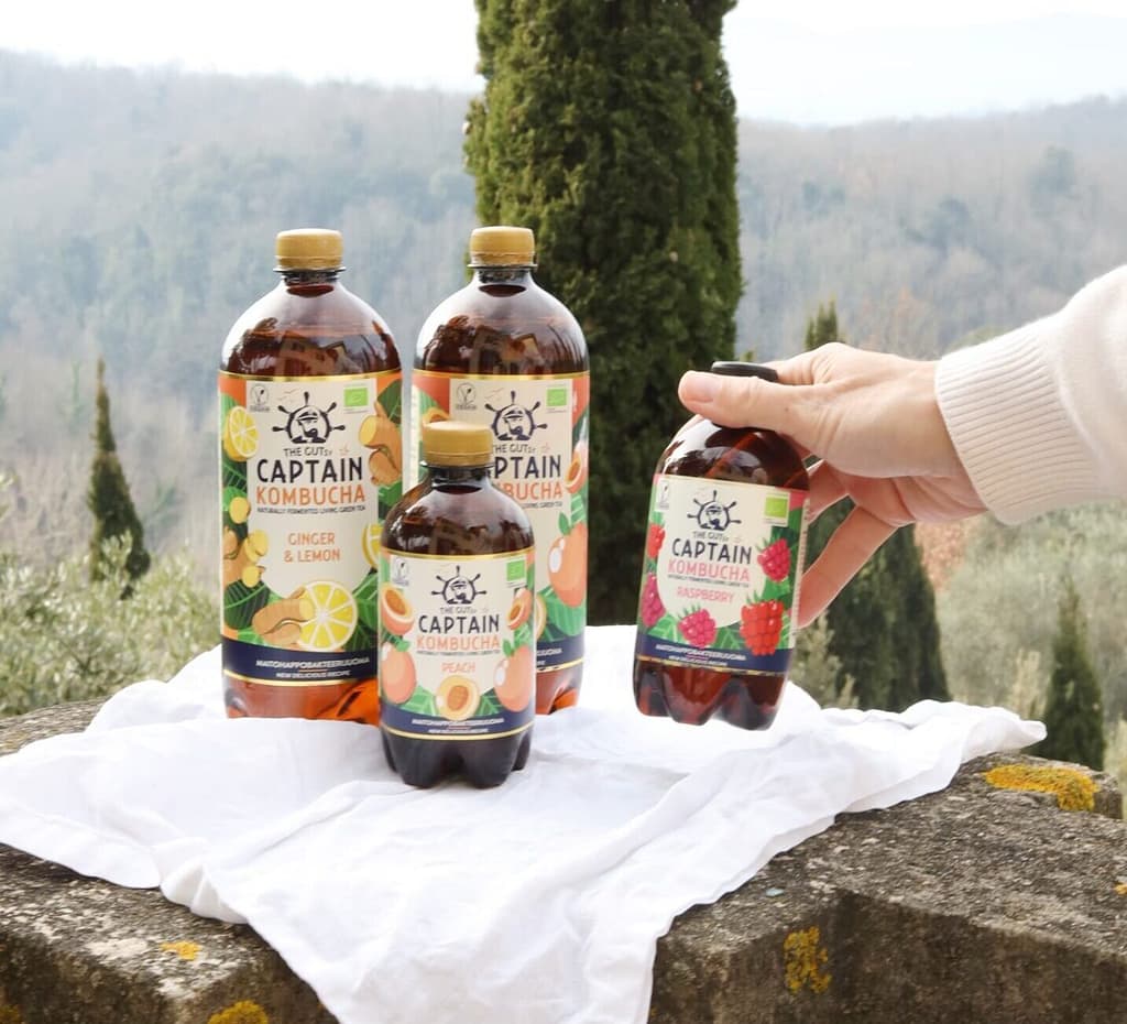 The GUTsy Captain kombucha pullot
