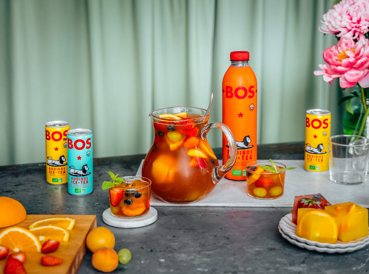Jäätee-sangria