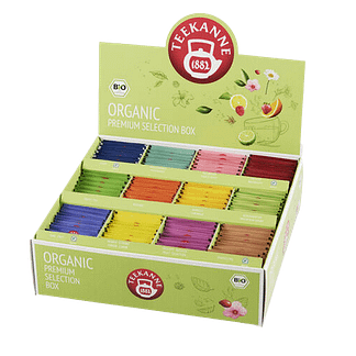 Teekanne Premium tee lajitelmapakkaus LUOMU