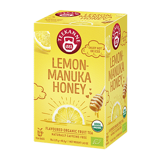 Teekanne Luomu Lemon–Manuka Honey -hedelmähauduke