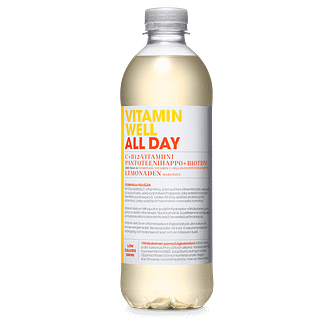 Vitamin Well All Day hyvinvointijuoma