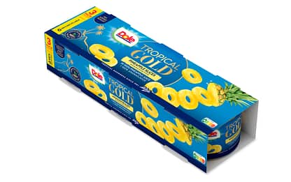 Dole Tropical Gold ananasviipaleet mehussa 3-pack - Image 2