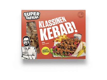 Super Safkaa Klassinen kebab