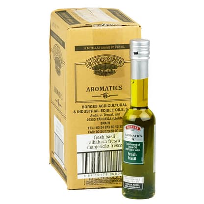 Borges Aromatics Fresh Basil - Basilikalla maustettu oliiviöljy - Image 2