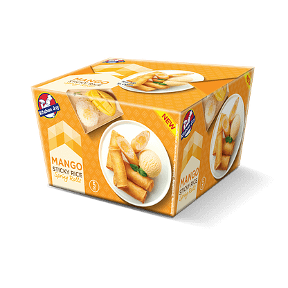 Kitchen Joy Mango Sticky Rice Spring Rolls