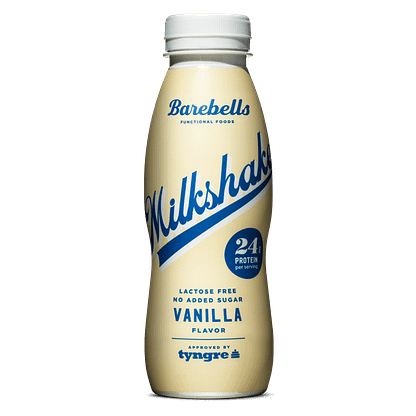 Barebells Milkshake Vanilla - vaniljanmakuinen proteiinipirtelö