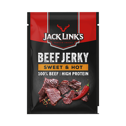 Jack Link's Beef Jerky Sweet&Hot - maustettu kuivaliha pikkupussi