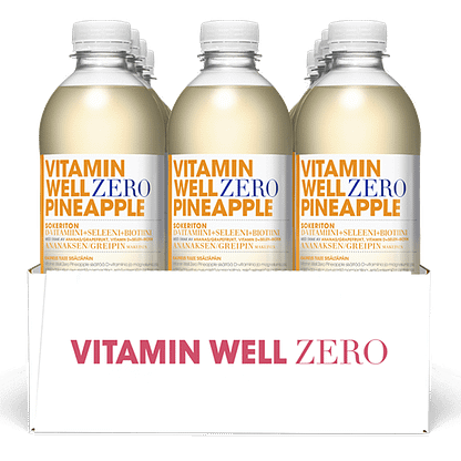 Vitamin Well Zero Pineapple hyvinvointijuoma - Image 2