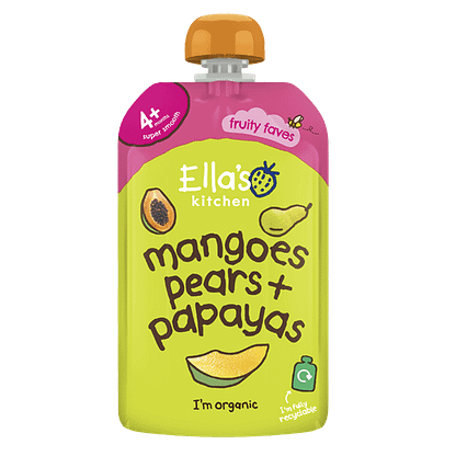 Ella's Kitchen hedelmäsose mango+päärynä+papaija LUOMU
