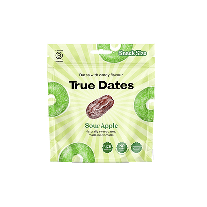 True Dates Sour Apple -taatelit pikkupussi