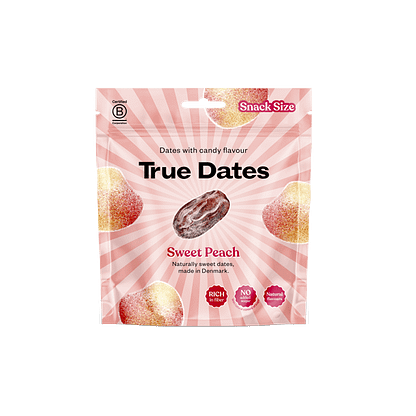 True Dates Sweet Peach -taatelit pikkupussi