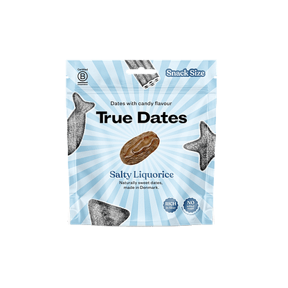 True Dates Salty Liquorice -taatelit pikkupussi