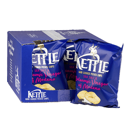 Kettle Sea Salt & Balsamic Vinegar - merisuolalla ja balsamicolla maustetut perunalastut - Image 2
