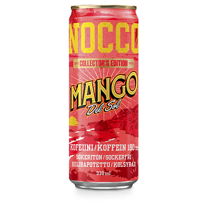 NOCCO BCAA Mango Del Sol -energiajuoma