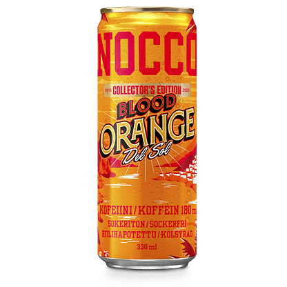 NOCCO BCAA Blood Orange Del Sol -energiajuoma