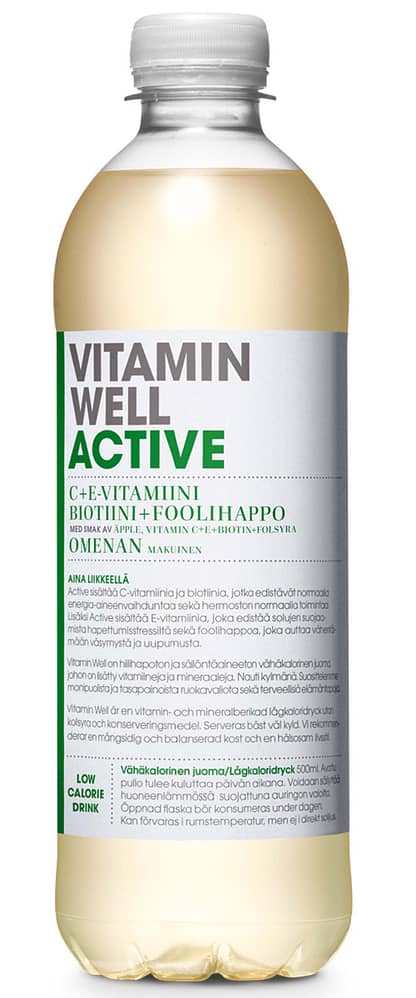 Vitamin Well Active hyvinvointijuoma - Image 2