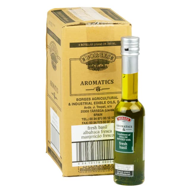 Borges Aromatics Fresh Basil - Basilikalla maustettu oliiviöljy - Image 2