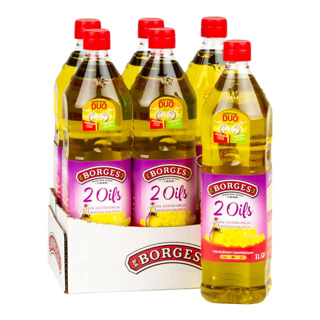 Borges 2 Oils rypsi- ja extra virgin oliiviöljysekoitus - Image 2