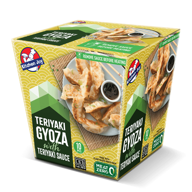 Kitchen Joy Plant-based Gyoza with Teriyaki Sauce