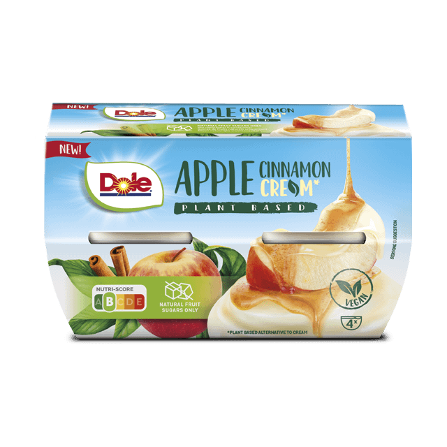 Dole Omena-kaneli hedelmävälipala 4-pack