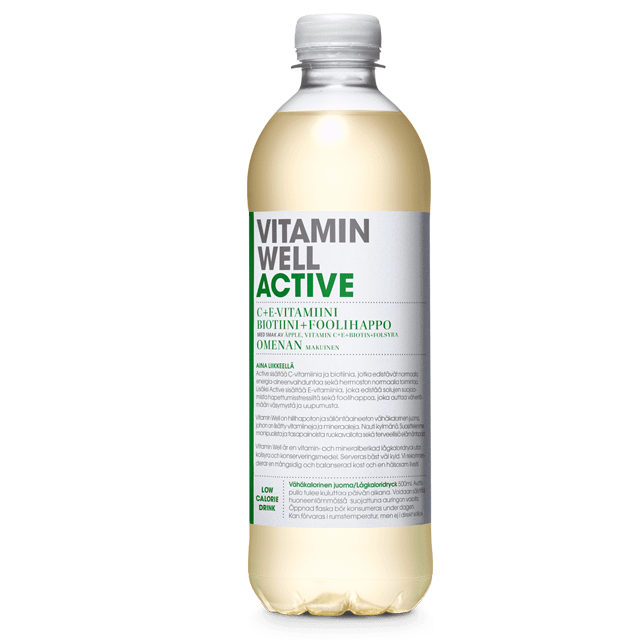 Vitamin Well Active hyvinvointijuoma