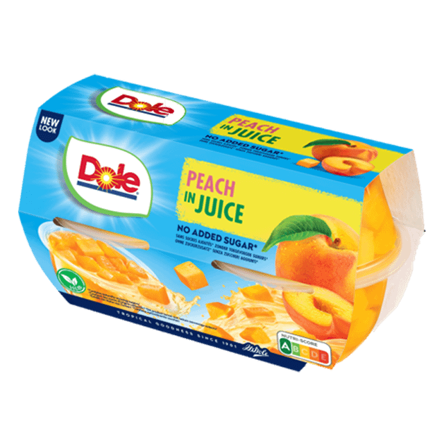 Dole Persikka hedelmäkupit 4-pack