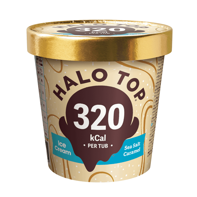 Halo Top Sea Salt Caramel -jäätelö