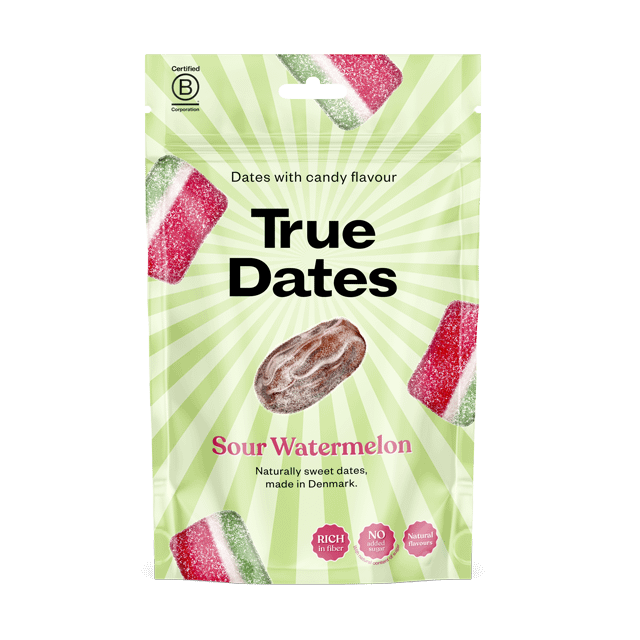 True Dates Sour Watermelon -taatelit