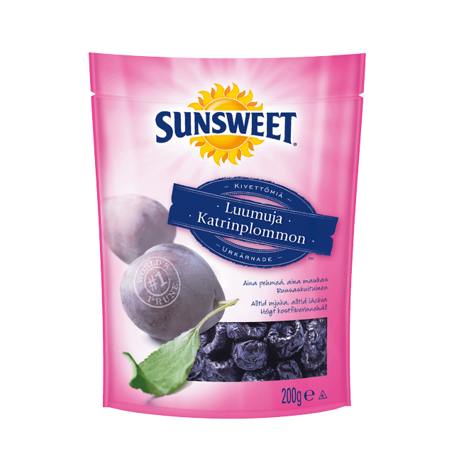 Sunsweet Kivettömät luumut pussi