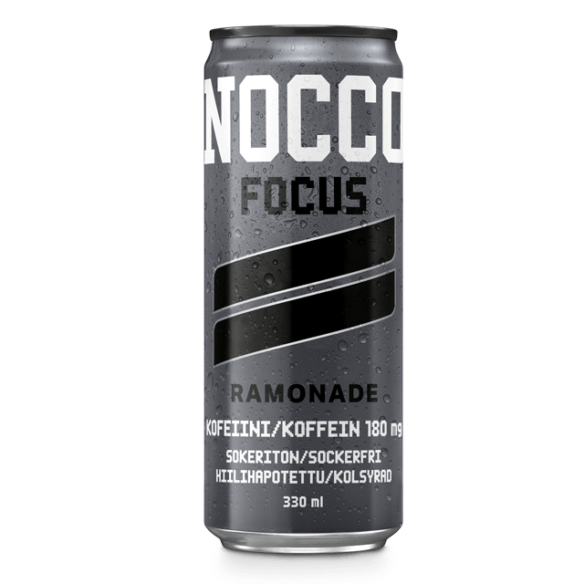 NOCCO FOCUS Ramonade -energiajuoma