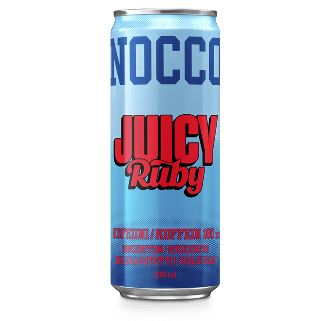 NOCCO BCAA Juicy Ruby -energiajuoma