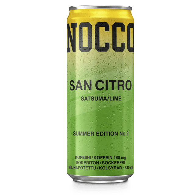 NOCCO BCAA San Citro -energiajuoma