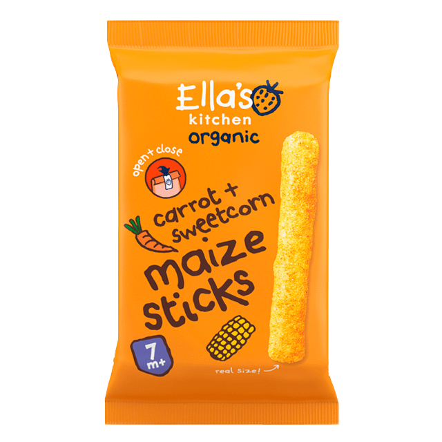Ella’s Kitchen Maissi-porkkana maissitikku LUOMU
