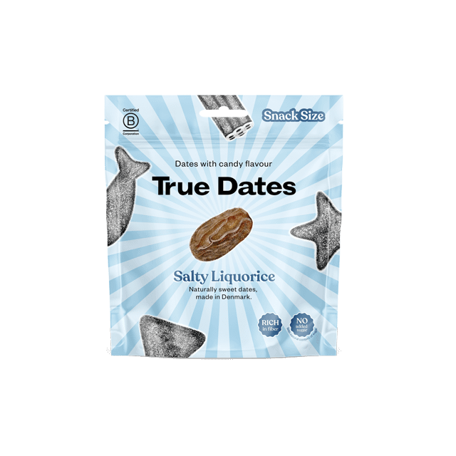 True Dates Salty Liquorice -taatelit pikkupussi