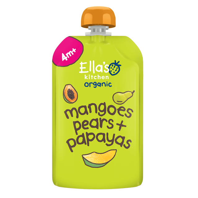Ella’s Kitchen hedelmäsose mango+päärynä+papaija LUOMU