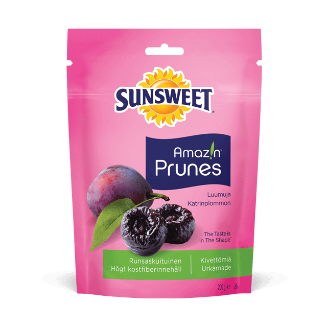 Sunsweet Kivettömät luumut pussi