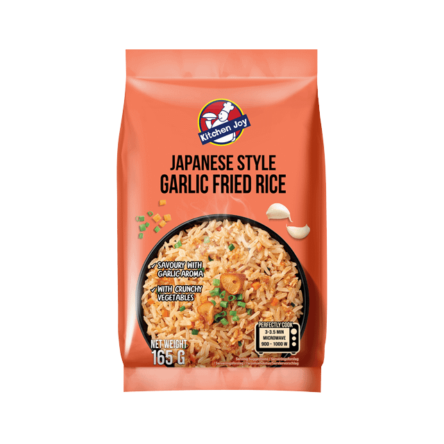 Kitchen Joy Japanilainen paistettu valkosipuliriisi