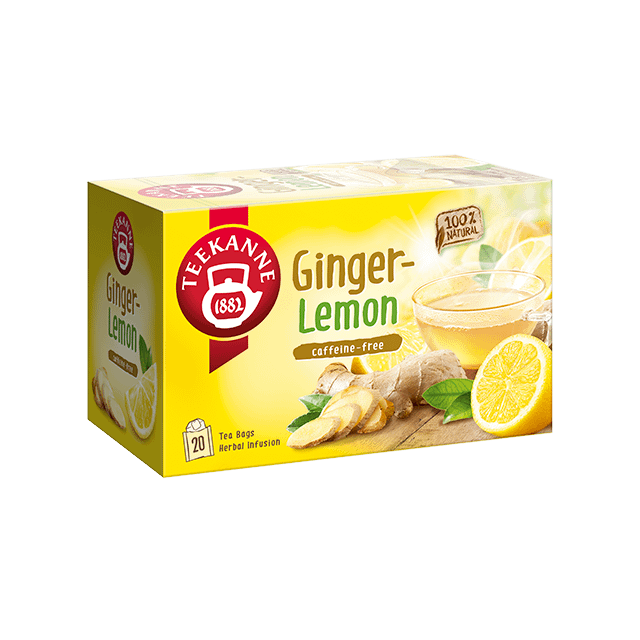Teekanne Ginger Lemon inkivääri-sitruuna yrttihauduke