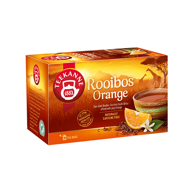 Teekanne Rooibos Orange maustettu yrttihauduke