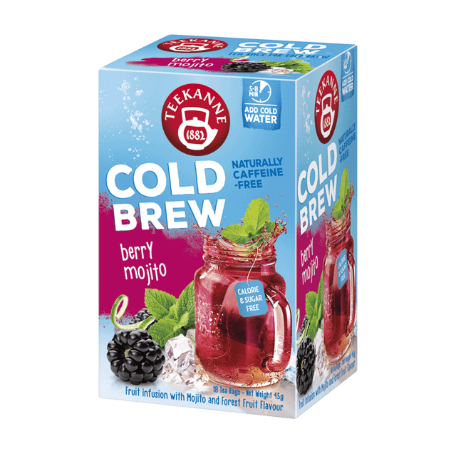 Teekanne Cold Brew Berry Mojito hedelmähauduke