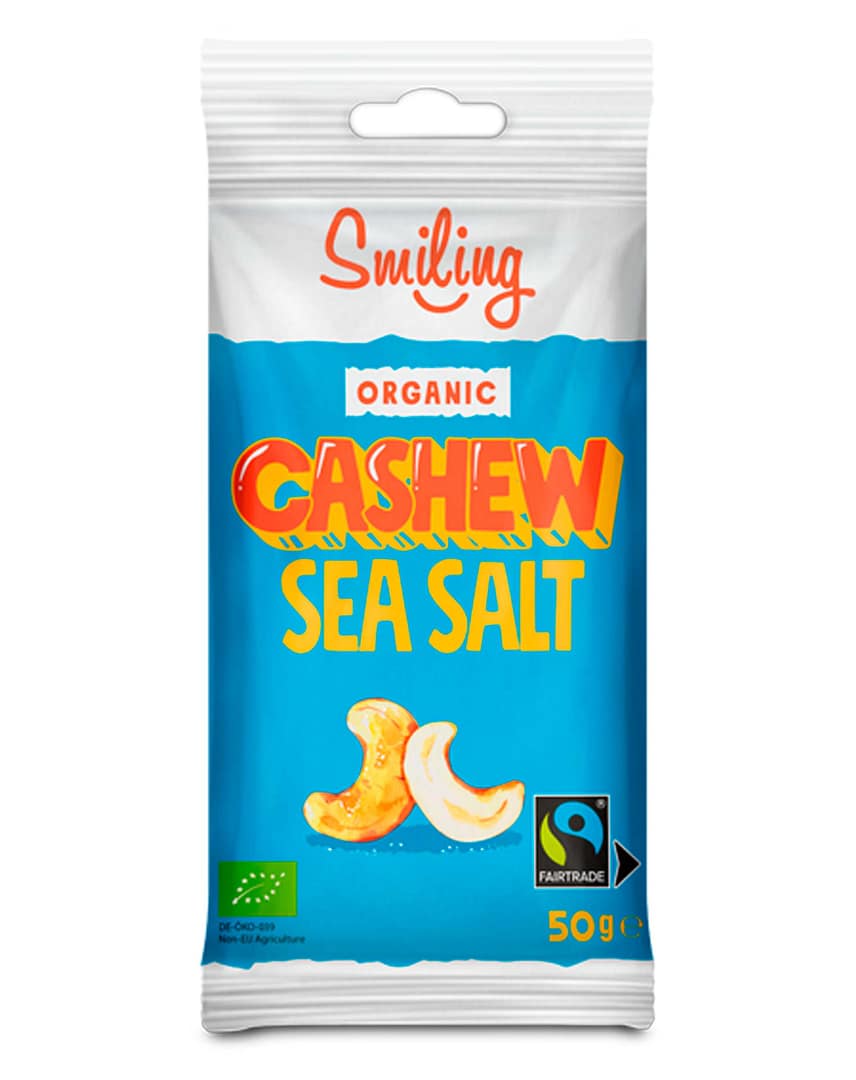 Smiling Cashew Sea Salt LUOMU - Image 2