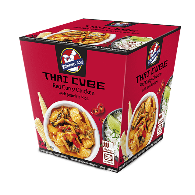 Kitchen Joy Red Curry Chicken with Jasmine Rice - Lejos