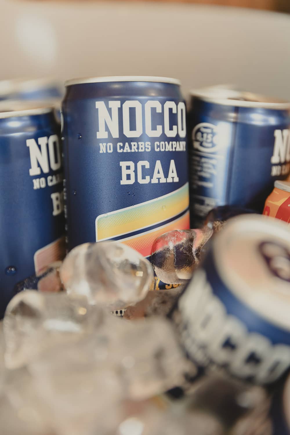 NOCCO BCAA juomia jäissä fiiliskuva