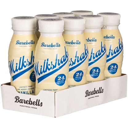 Barebells Vanilla milkshake me