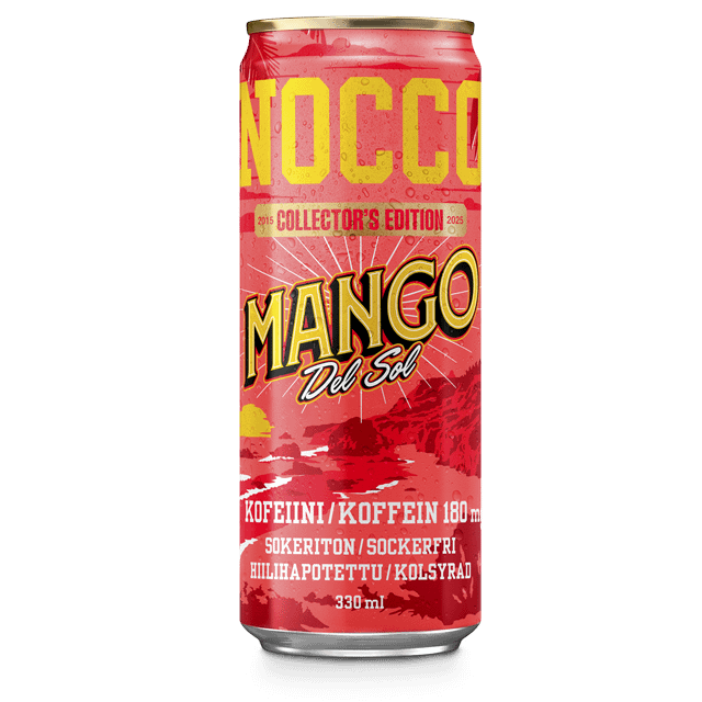 NOCCO BCAA Mango Del Sol -energiajuoma